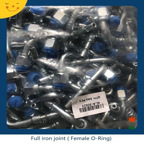 Full iron joint Car air conditioning fittings supplier packing