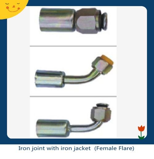 Iron joint with iron jacket(Female Flare)