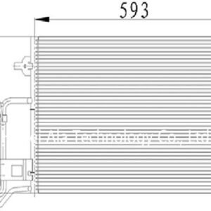 Audi 4B0260403T / F / N / H / 4B0260401T / F Auto A/C Condensers Supplier