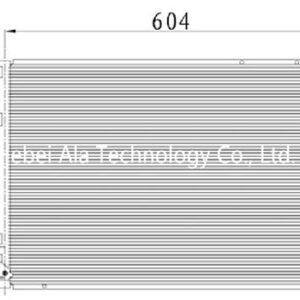 Auto A/C Condensers Wholesale Buick 15932849, 1563543, 20929423