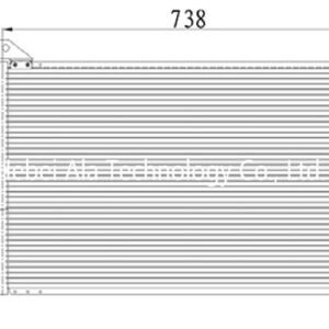 Auto A/C Condensers Wholesale Buick 15197204, 52487303, 1563666