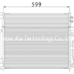 Dodge Auto A/C Condensers OEM 55056824AB