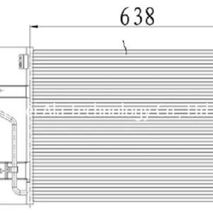 Dodge Auto A/C Condensers OEM 93369106, 55055825AB