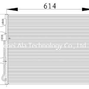 Dodge Auto A/C Condensers OEM 55057095AA