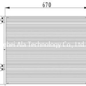 Ford F7V919712AA, F7VZ19712AA, YJ397 Auto A/C Condensers China