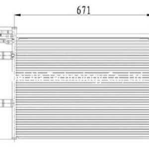 Ford BG1Z19712A, 8G1Z19712A Auto A/C Condensers China