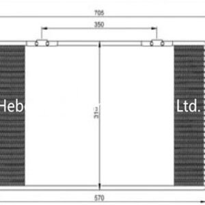 Auto A/C Condensers China Wholesale JRB100140, JRB100653 Ford