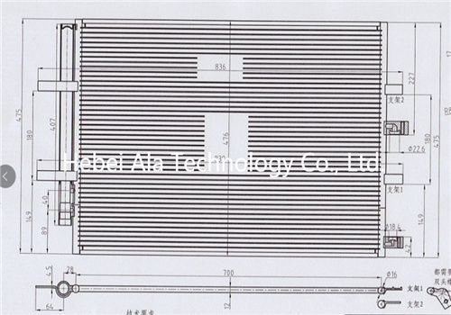 Auto A/C Condensers China Wholesale BK2119710AB 1778169 Ford