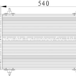 Peugeot & Citroen OEM CV / AT / Y9 / 9637416580 Auto A/C Condensers