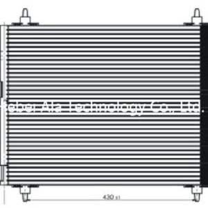 Peugeot & Citroen OEM 817744R Auto A/C Condensers