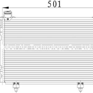 Toyota OEM 885010D110, 8845052160, 88450-52180 Auto A/C Condensers