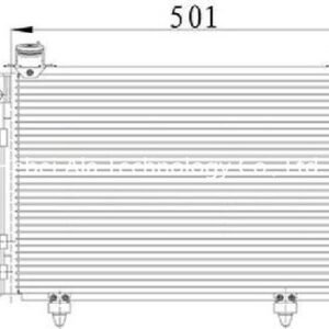 Toyota OEM 885010D110 Auto A/C Condensers