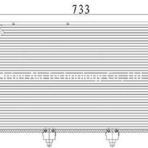 Toyota OEM 8846050102, 8846050120 Auto A/C Condensers