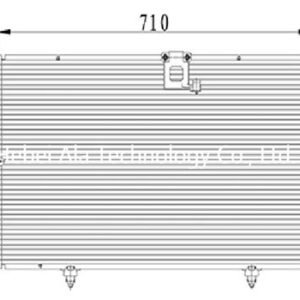 Toyota OEM 8845048010 Auto A/C Condensers Supply