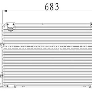 Toyota OEM 8846007032, 8846007031 Auto A/C Condensers Supply