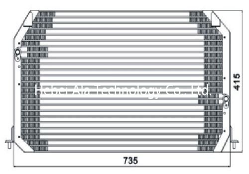 Toyota OEM 8846033010 Auto A/C Condensers Supplier