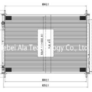 Toyota OEM 8846052170 Auto A/C Condensers Supplier