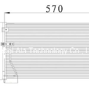 Mazda Automotive A/C Condensers Supplier OEM GE4T61480A /B GE9E61480A/B