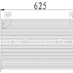 Mazda Automotive A/C Condensers Supplier OEM BPYK6148Z / BPYK61480 ZA / BP4K61480C