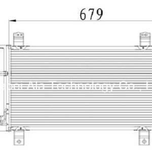 Mazda Automotive A/C Condensers Supplier OEM GSYD6148ZA / GSYD6148ZC / GS1D61480C