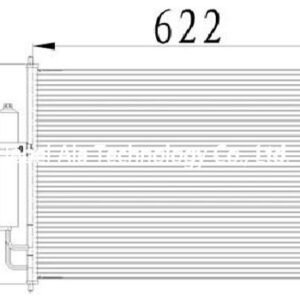 Nissan Auto A/C Condensers OEM 92100JG000 Supply