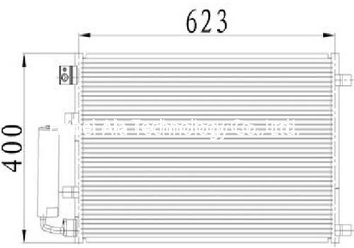 Nissan Auto A/C Condensers OEM 92100JD00A, 92100JD000 Wholesale