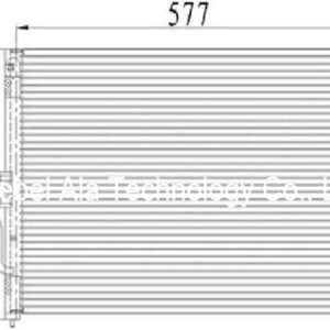 OPEL Automobile A/C Condensers Distributors OEM 1618012 / 52464309