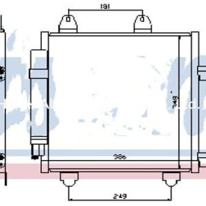 Peugeot & Citroen OEM EE / EF / 884500H010 Auto A/C Condensers