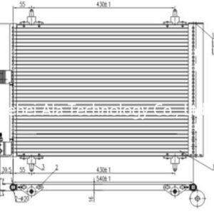 Peugeot & Citroen OEM CP GY FX Auto A/C Condensers