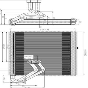 New Car air conditioning A/C Evaporator Hyundai TUCSON SPOETAGE 971392S000