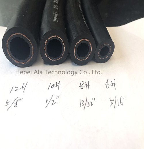 China SAE J2064 r134a refrigerant rubber auto air conditioning flexible ac hose